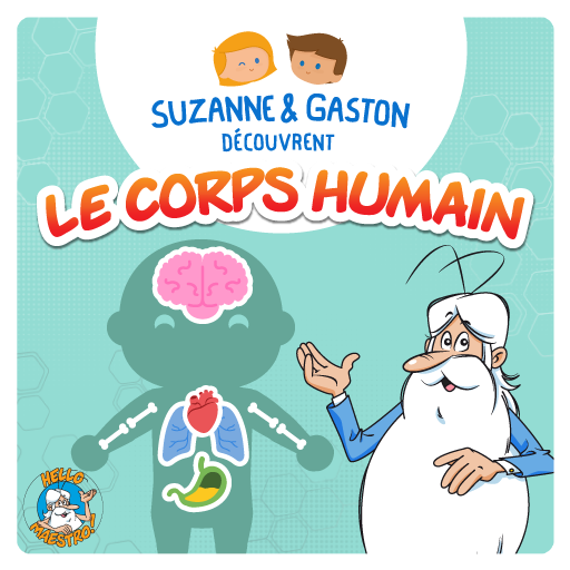 Suzanne et Gaston découvrent le corps humain